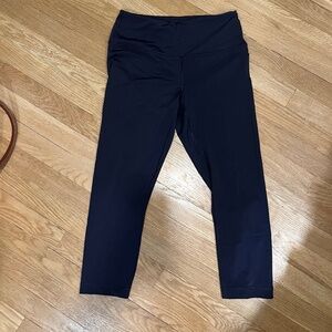 90 degree by reflex dark purple cropped leggings